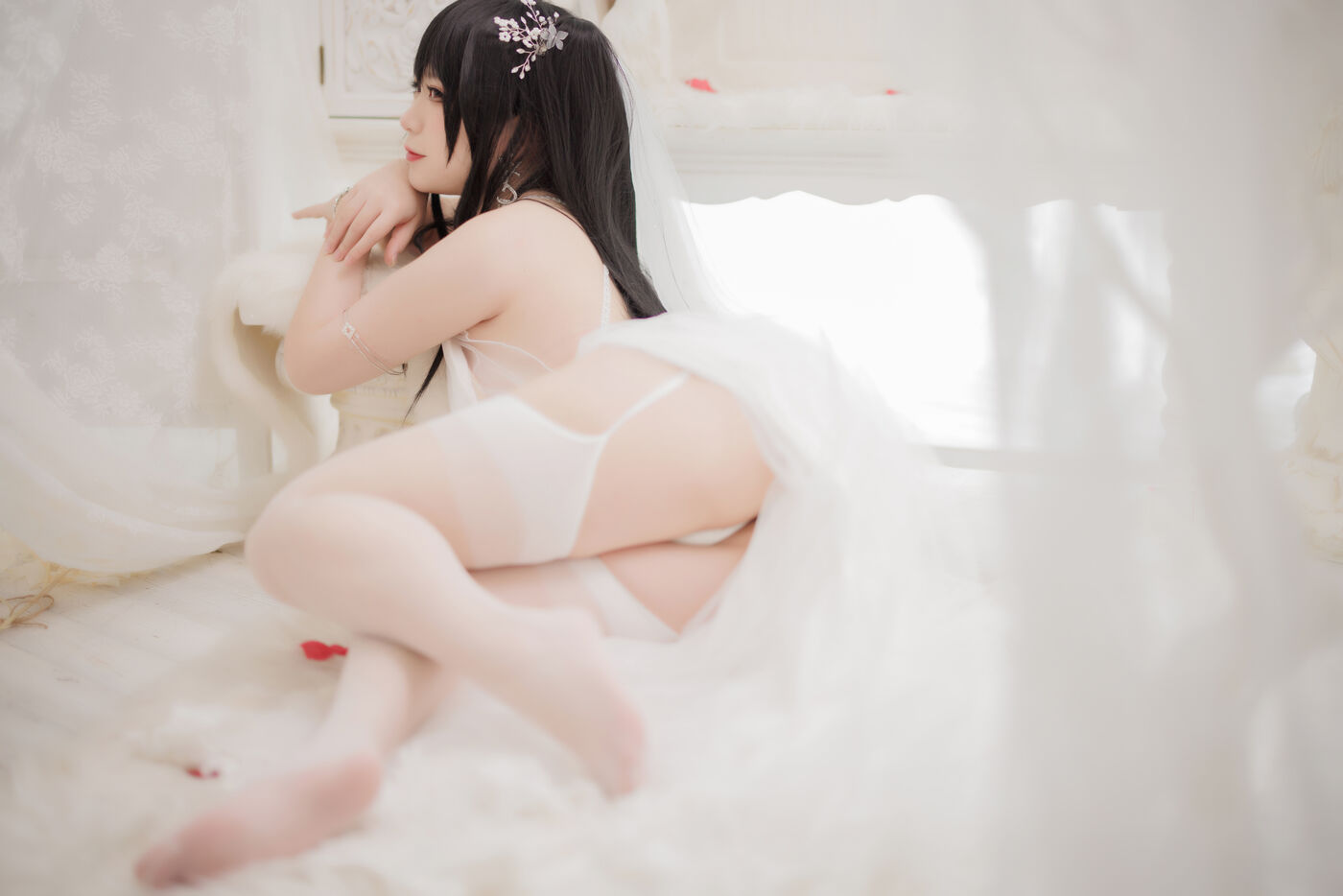 樱落酱 NO.023 大凤花嫁 [26P]插图2